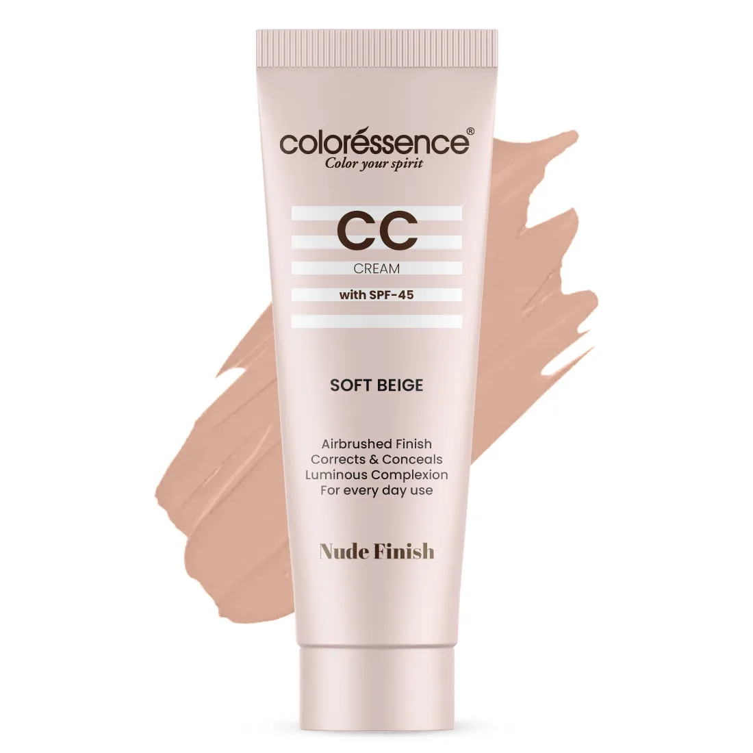 Face CC Cream  SPF-45   Free Lip Smoothie (Assorted flavour auto added to cart)