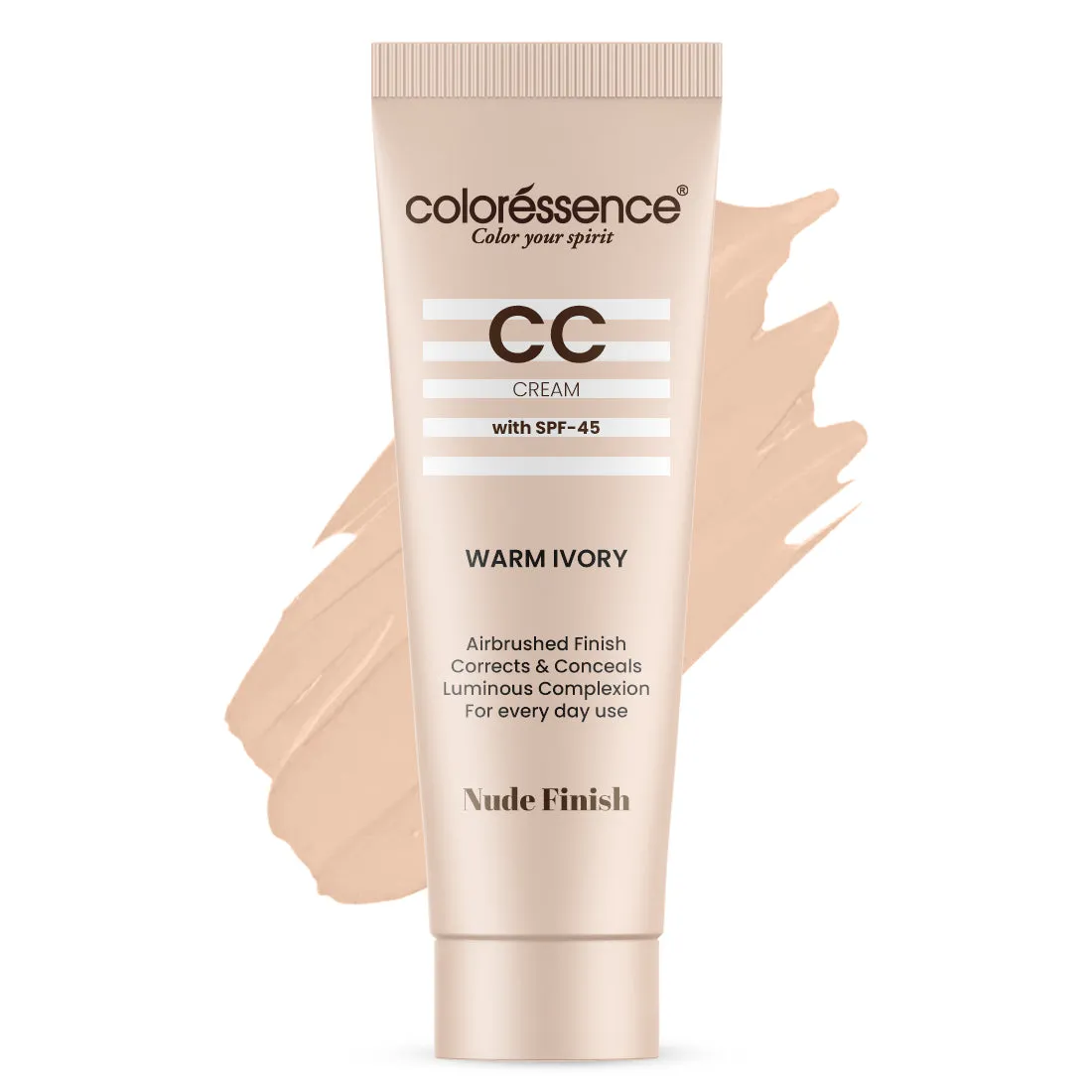 Face CC Cream  SPF-45   Free Lip Smoothie (Assorted flavour auto added to cart)