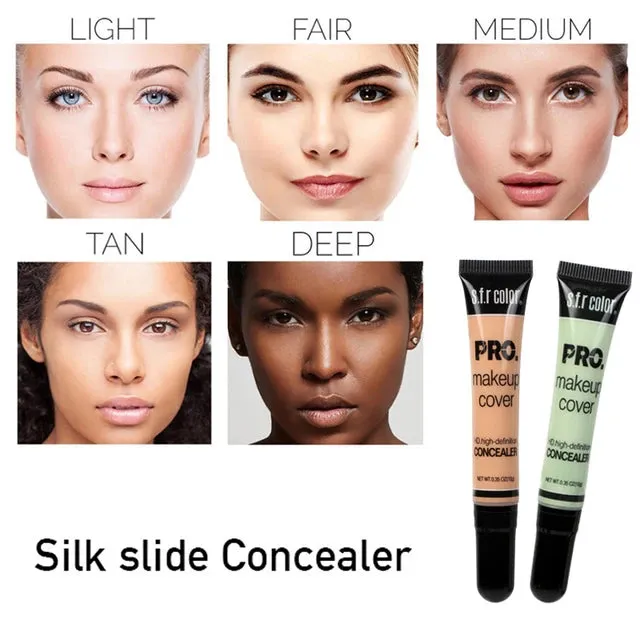 Face Make Up Concealer Corretivo Acne Contour Palette Makeup Contouring Foundation Waterproof Cover Dark Circles Cream
