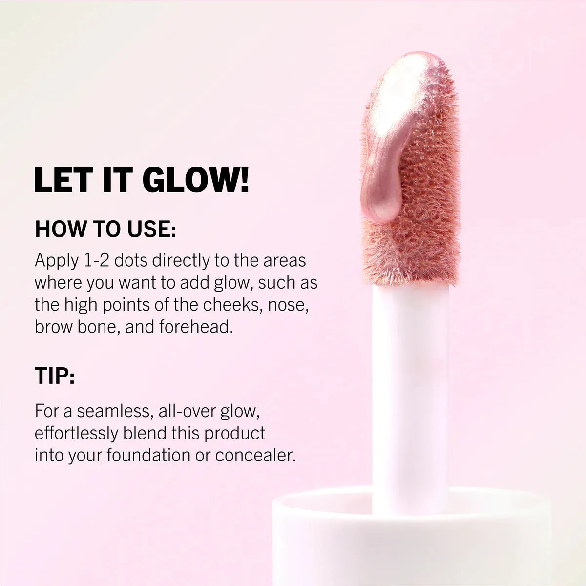 Face- Moira Glow Show Liquid Highlighter GSLH 004 Satin Glow (3pc bundle, $3.50 each)