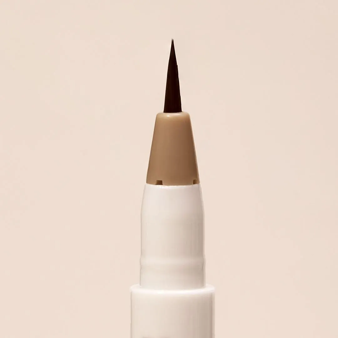 Fake Trick Double Eyelidner 01 Pale Brown