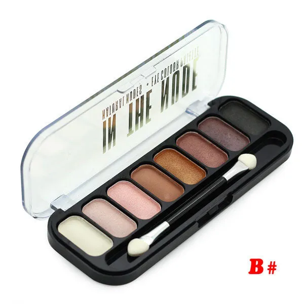 Fashion matte eyeshadow palette 8 colors natural earth color brand cosmetics naked makeup diamonds glitter pigment eye shadow