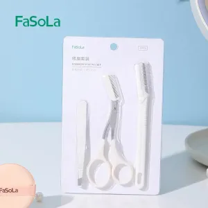 FaSoLa Eyebrow Shaping Set for Beginners - White