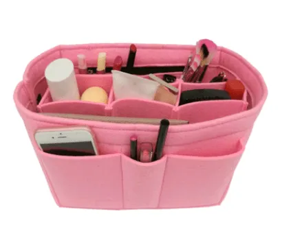 Felt Bag Makeup Organizer