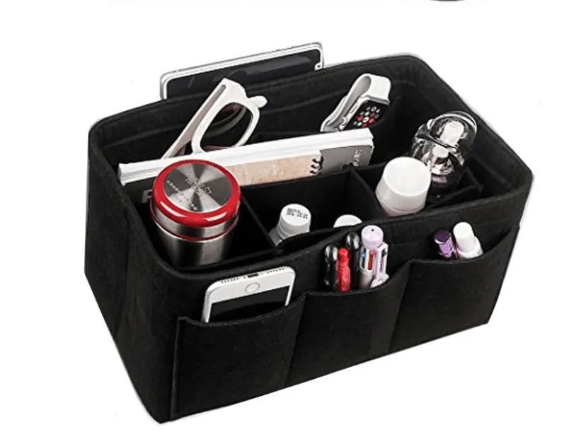 Felt Bag Makeup Organizer