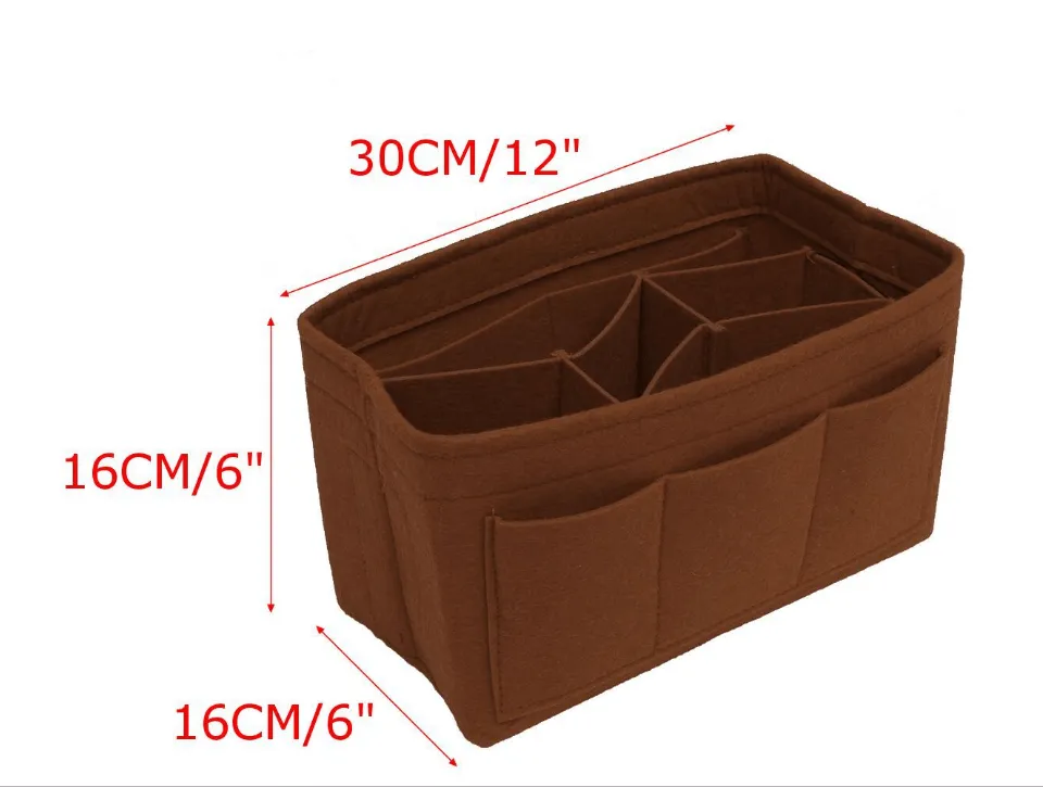 Felt Bag Makeup Organizer