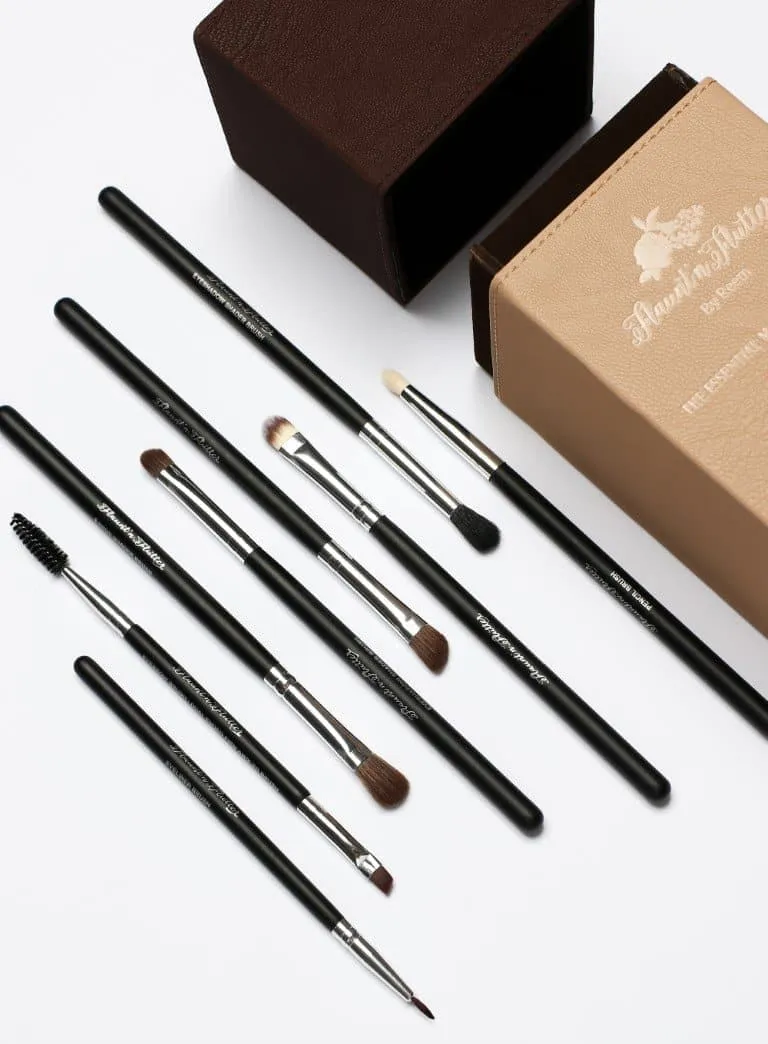 Flaunt n Flutter Essential Eye Makeup Brush Set (08 Piece Set)