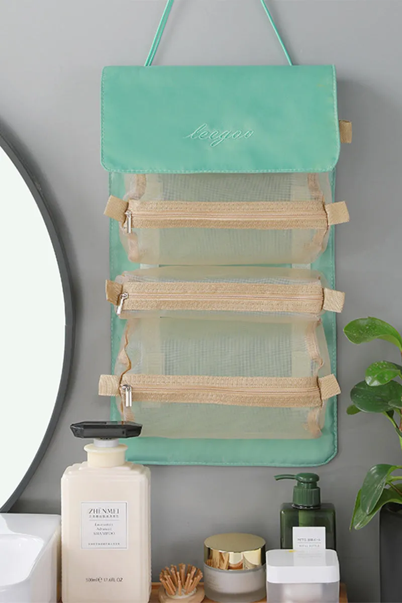 FOLDABLE PORTABLE MAKEUP ORGANIZER FOR TRAVEL