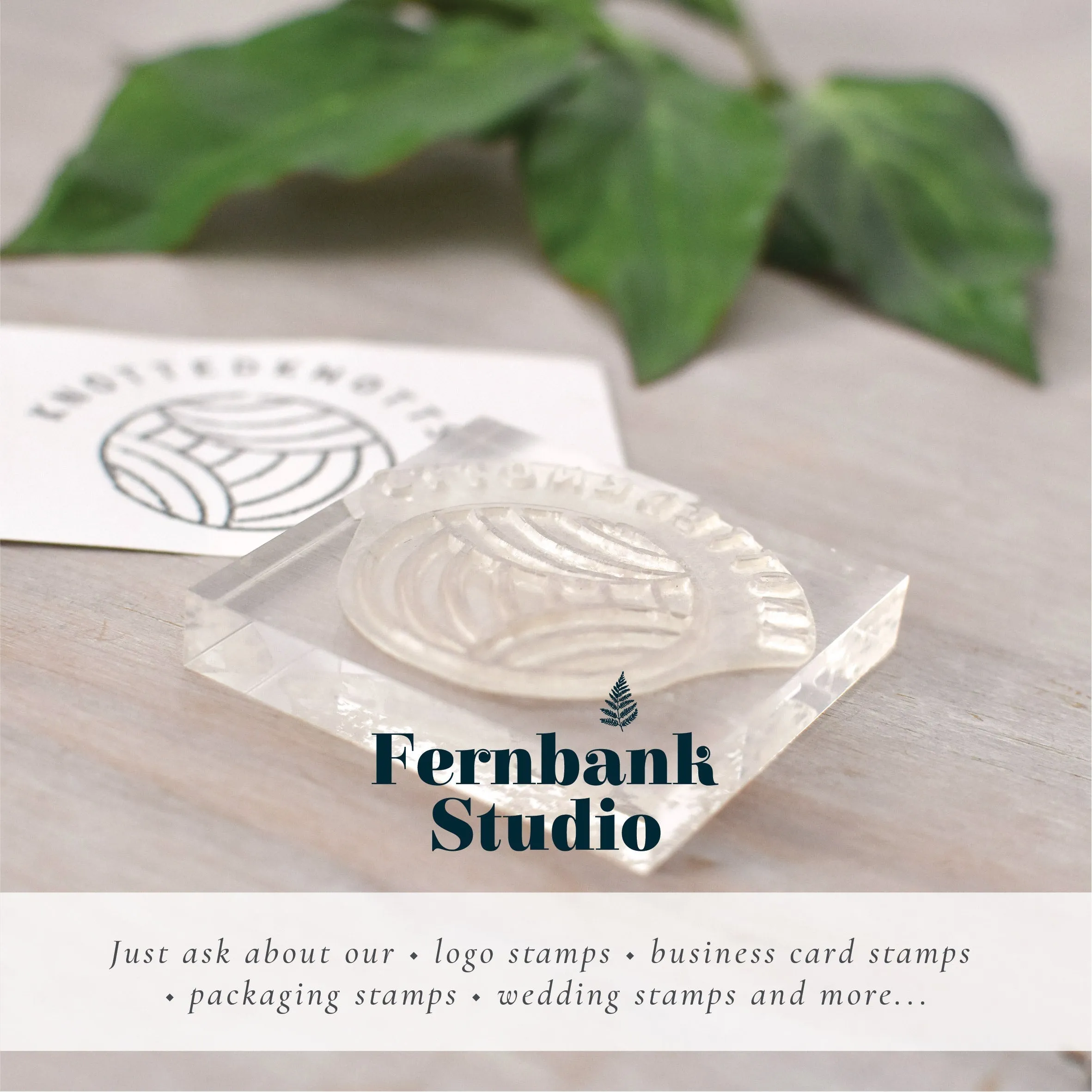 Frohe Weihnachten Christmas Rubber Stamp