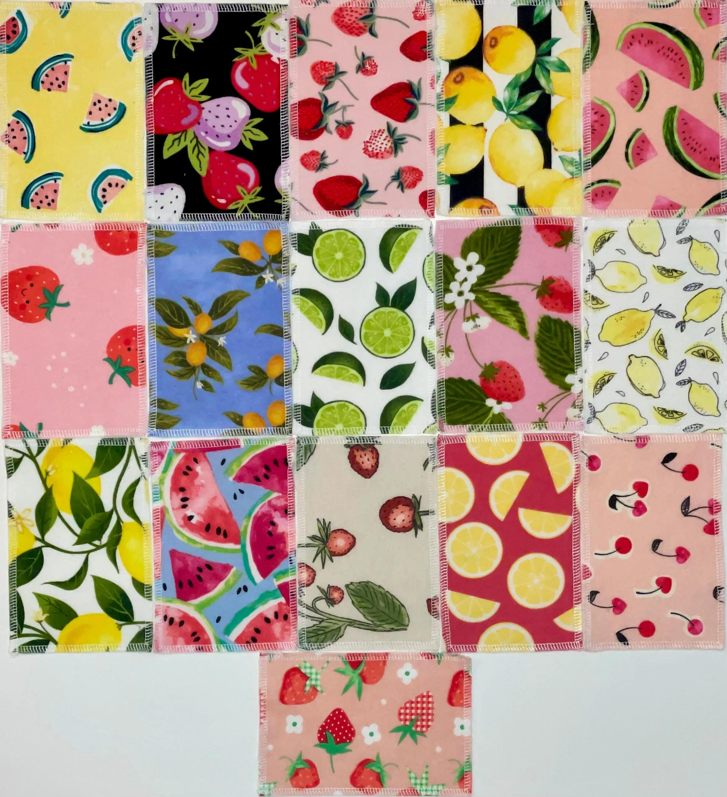Fruit Reusable Makeup Remover 12 Pack