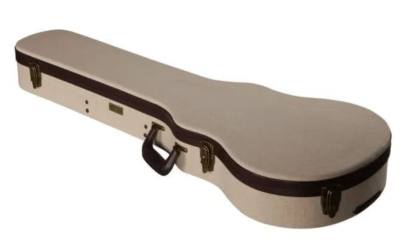 Gator GW-JMLPS Journeyman Series Les Paul Deluxe Wood Case - Journeyman Burlap Exterior