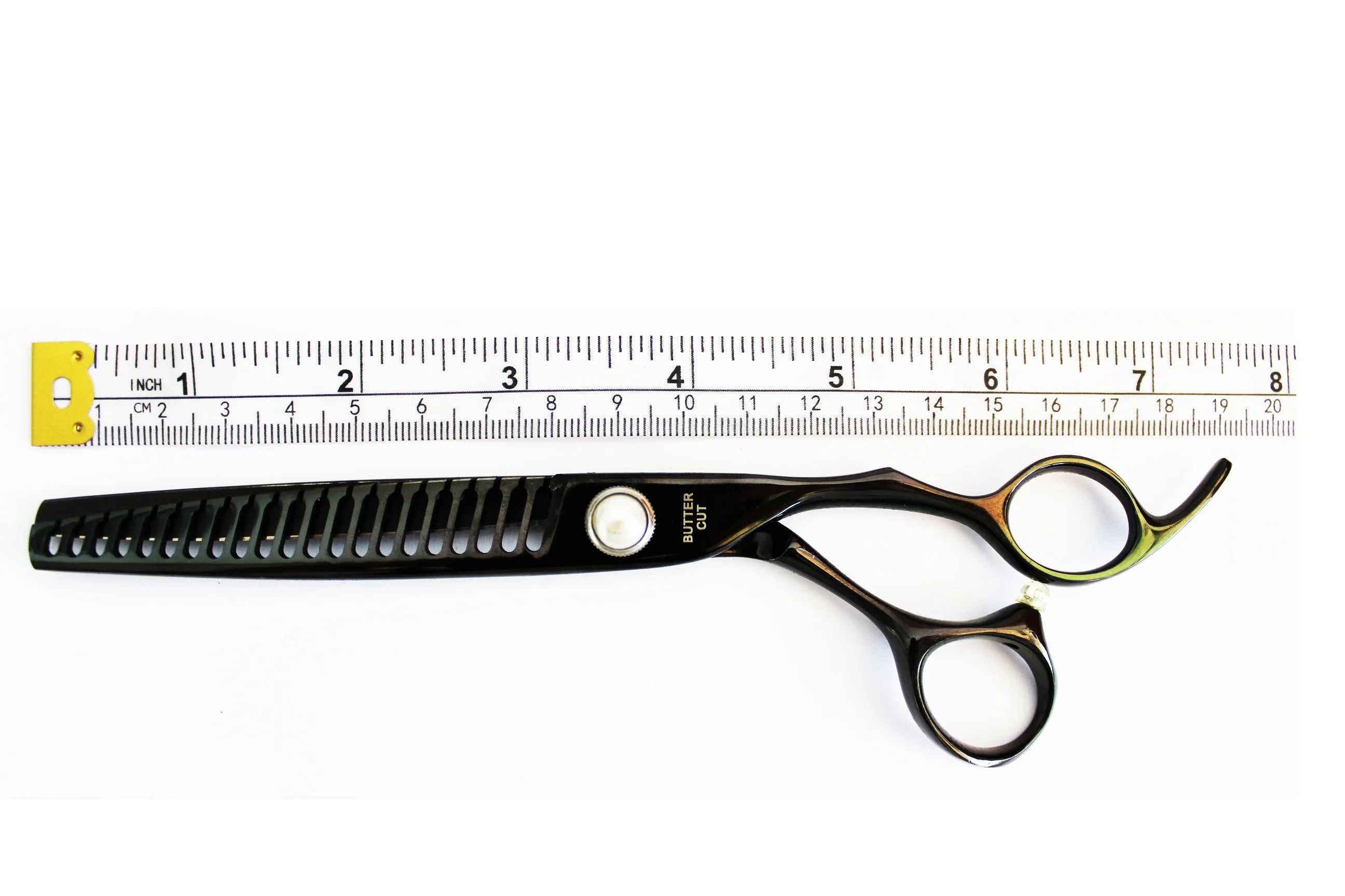Geib Black Pearl 7.5" 21 Tooth Thinner - Chunker