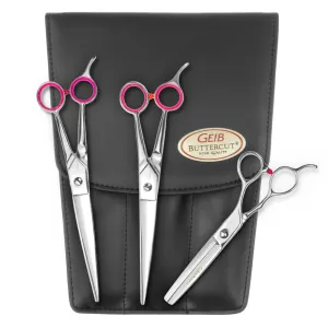 Geib Gator 8.5" 3 Piece Scissor Set with Case