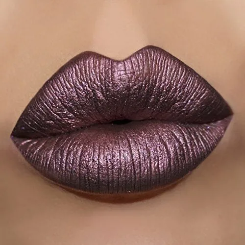 Gerard Cosmetics Metal Matte Liquid Lipstick UNDERWORLD - METALLIC MATTE FINISH STAYS ALL DAY, Comfortable long wear CRUELTY FREE & USA MADE