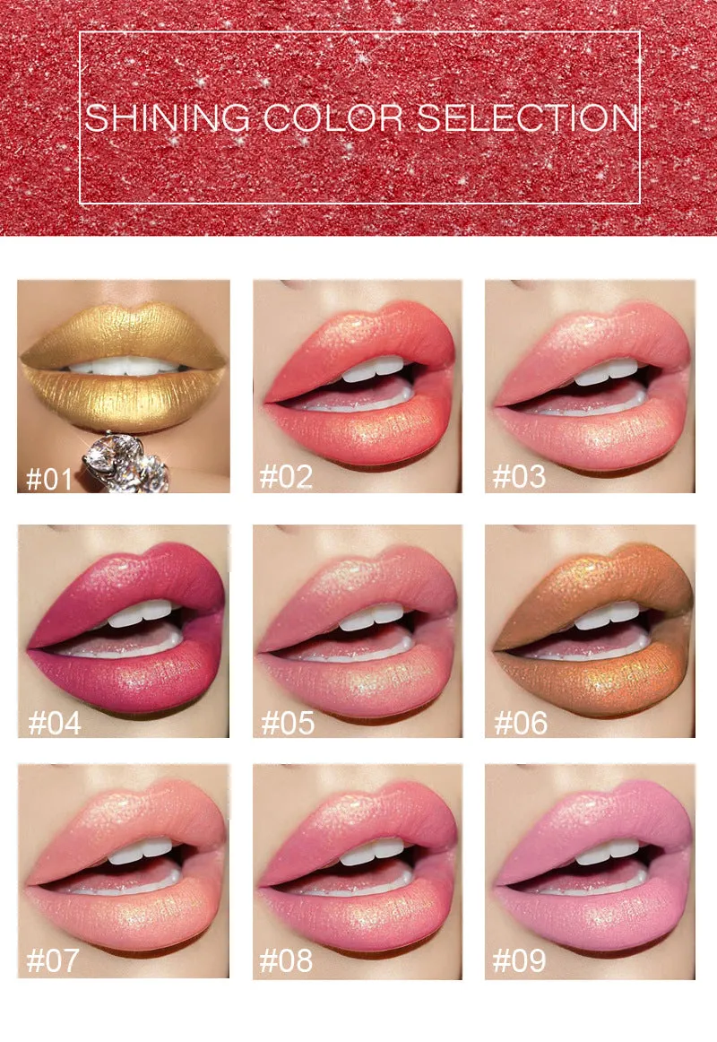Gilt Temperature Changing Metallic Lipstick