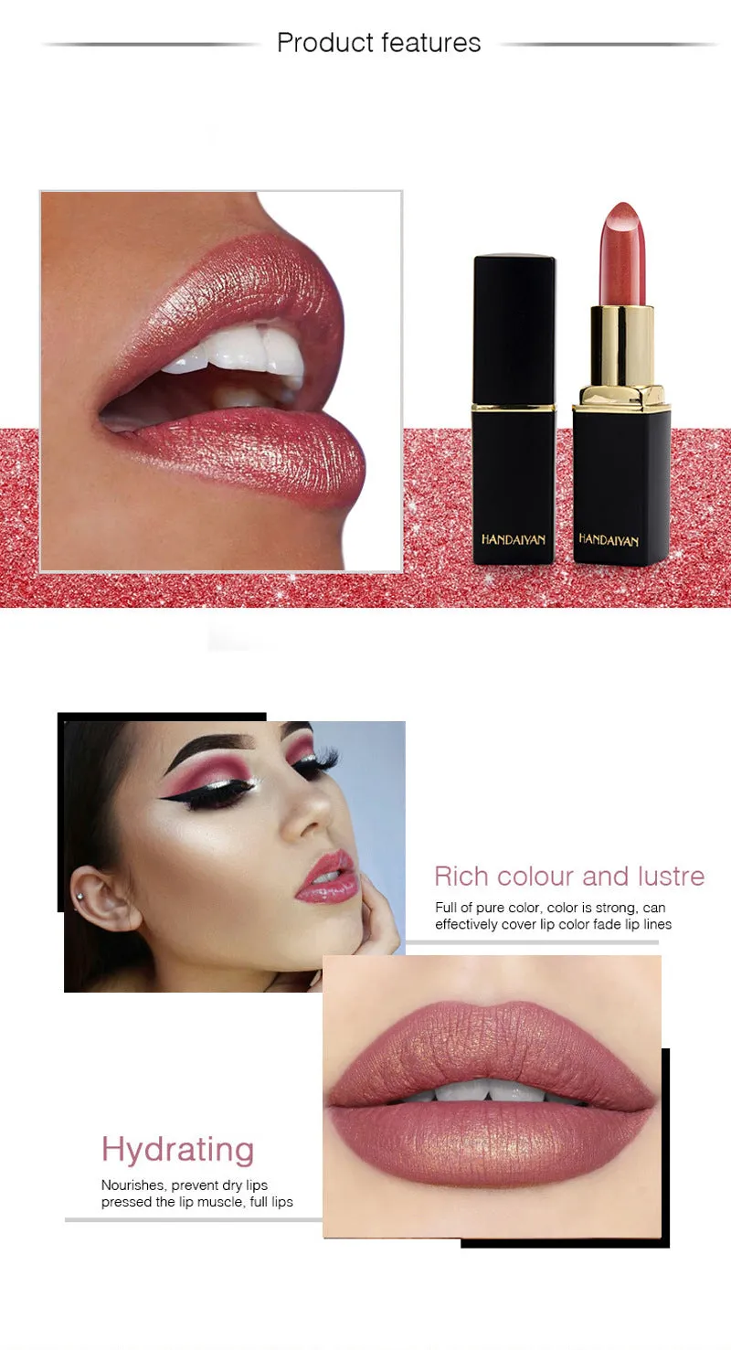 Gilt Temperature Changing Metallic Lipstick