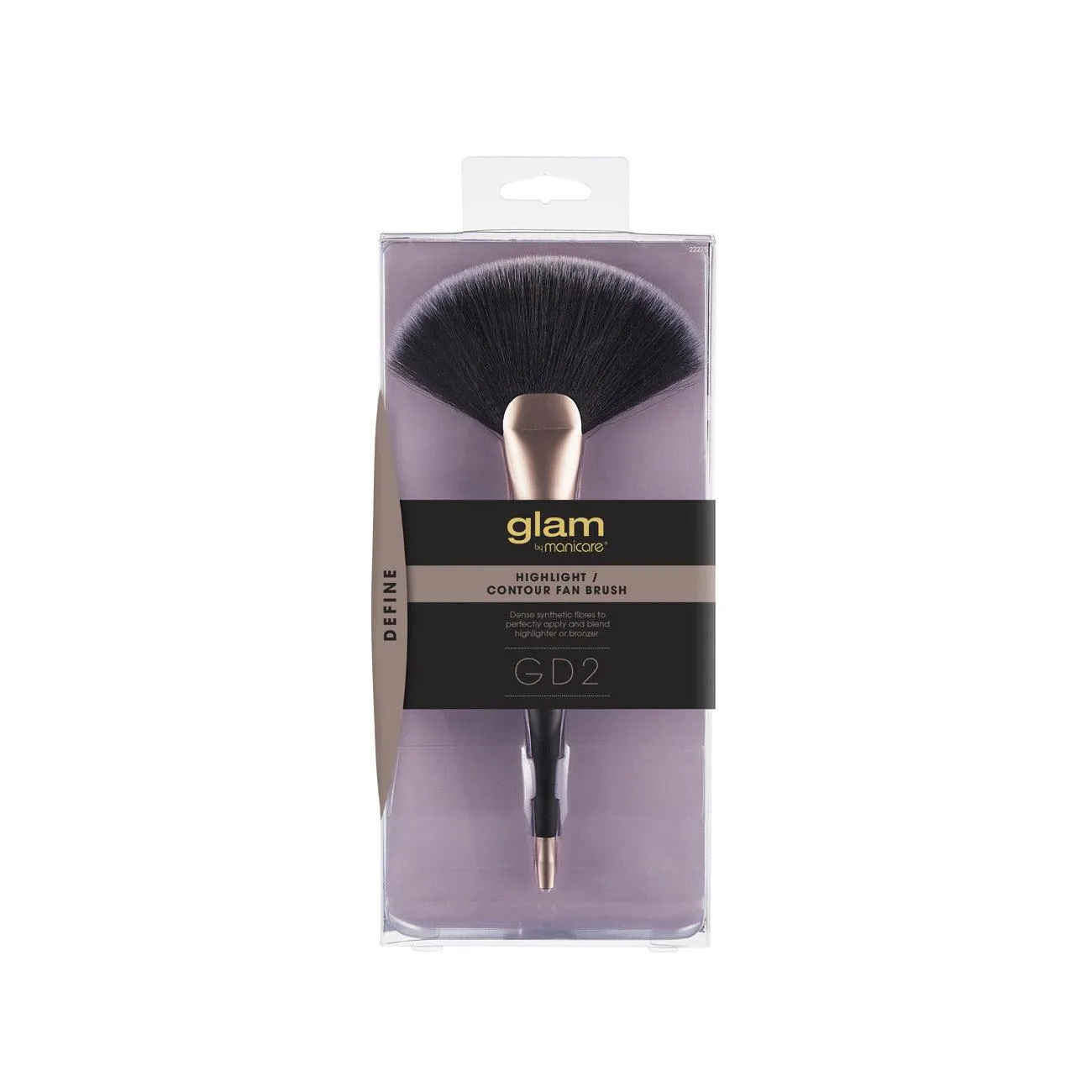 Glam GD2 Highlight / Contour Fan Brush