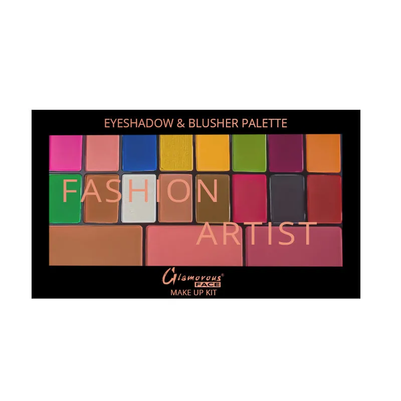 Glamorous Face 16 Colour Eyeshadow & Blusher Palette