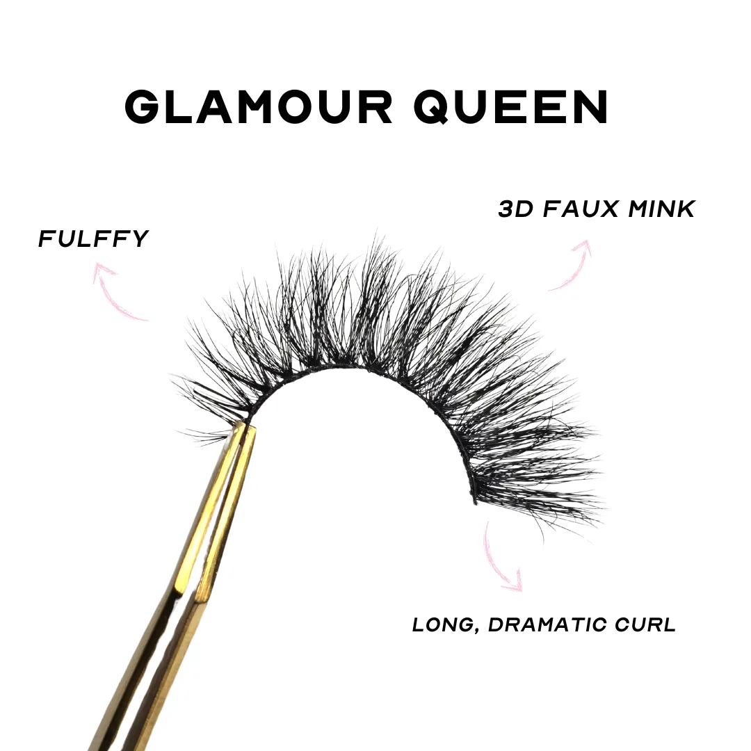 GLAMOUR QUEEN - Vegan False Eyelashes
