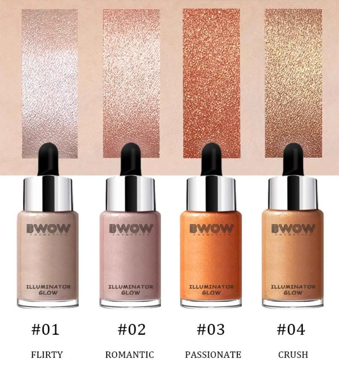 Glow Illuminator Bronzer Highlighter Liquid