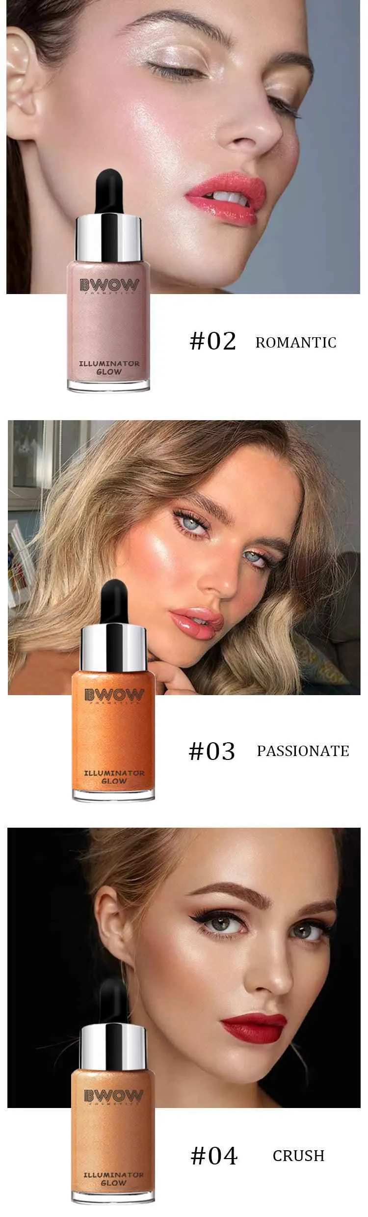 Glow Illuminator Bronzer Highlighter Liquid