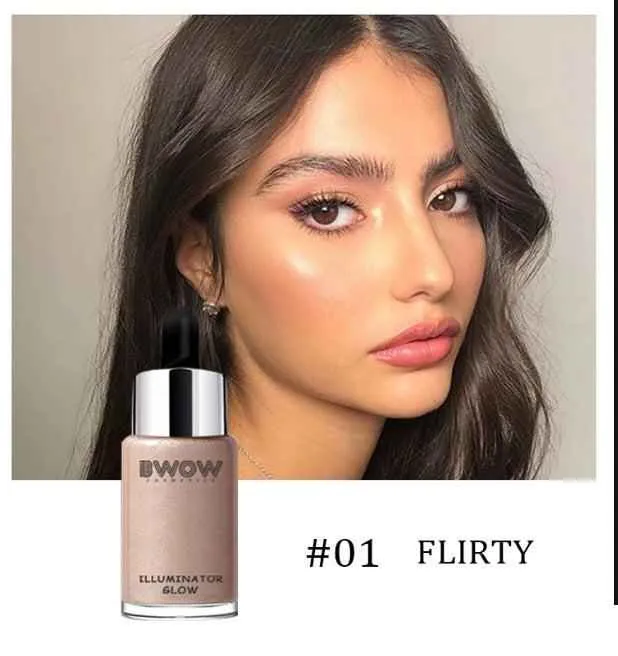 Glow Illuminator Bronzer Highlighter Liquid
