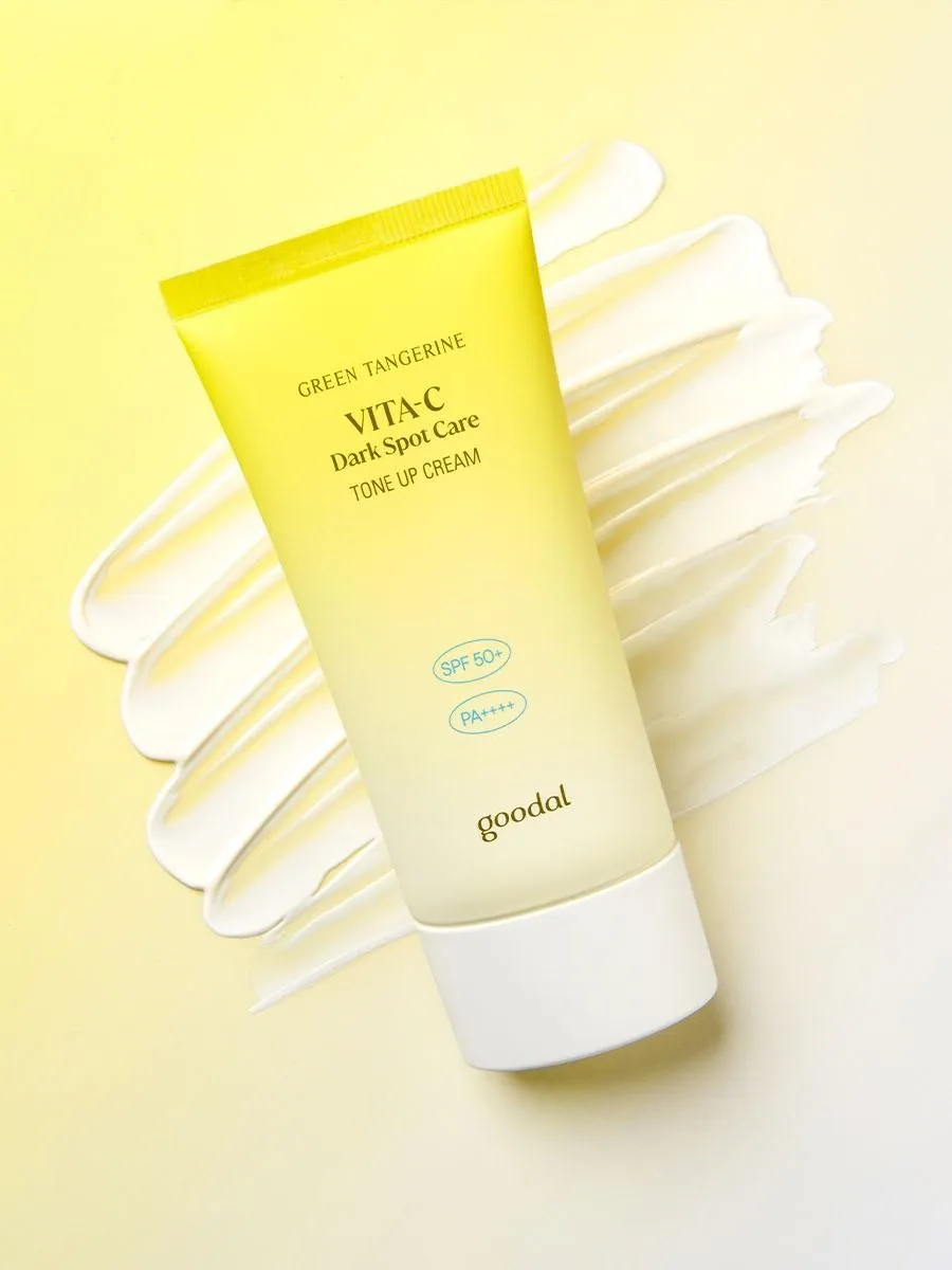 goodal Green Tangerine Vita C Dark Spot Tone Up Cream SPF 50  PA     50ml