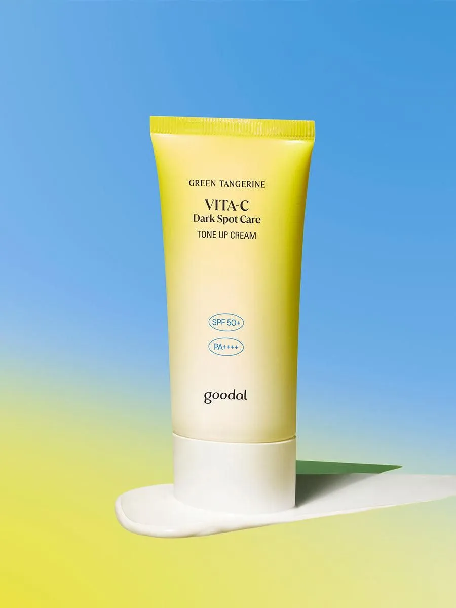 goodal Green Tangerine Vita C Dark Spot Tone Up Cream SPF 50  PA     50ml