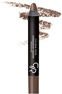 Gr Cosmetics Waterproof Eyeshadow Crayon Stick, Jumbo Eye Shadow Pencil (13 Tobacco Brown)