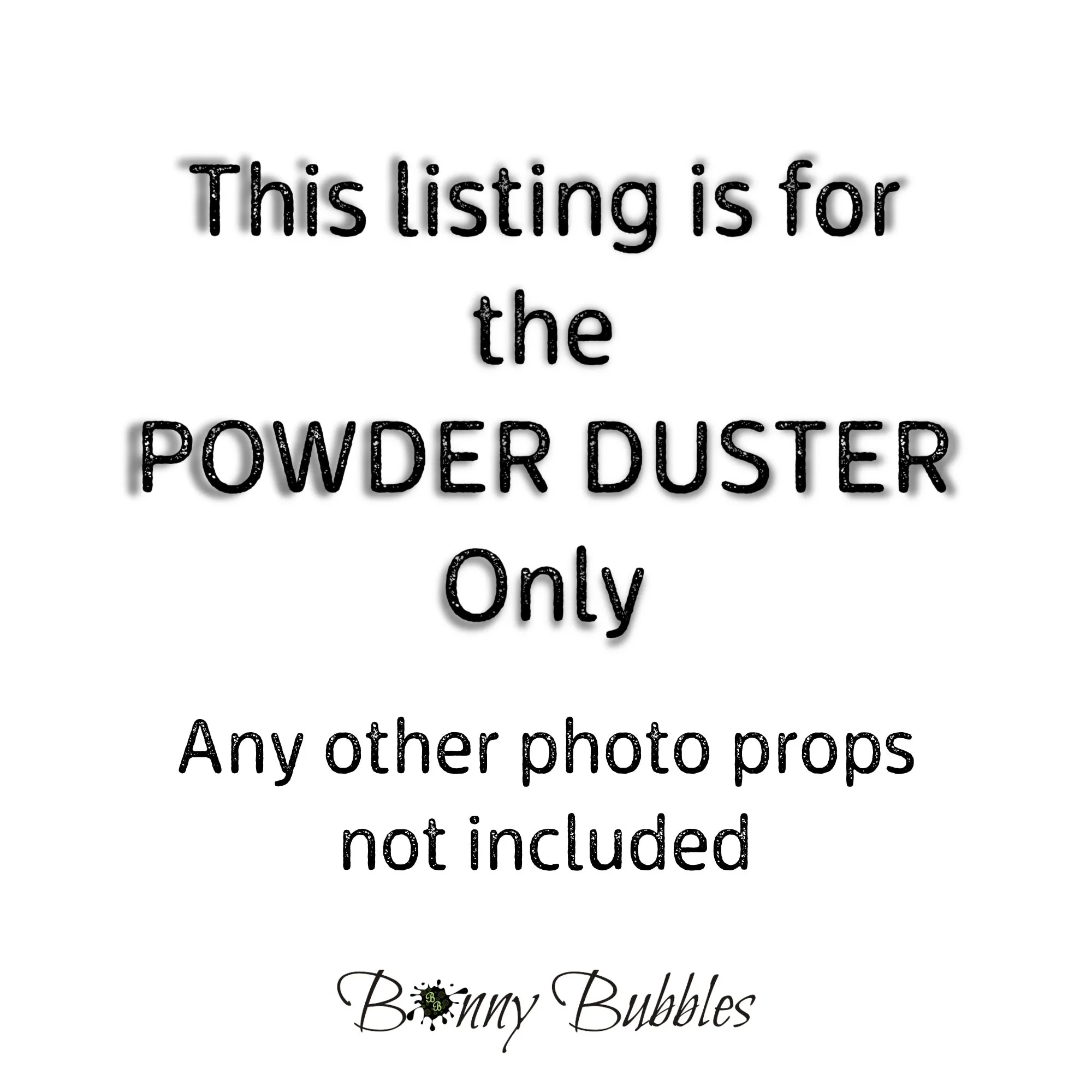 GRAY, Powder Duster for Men - Large 5 inch