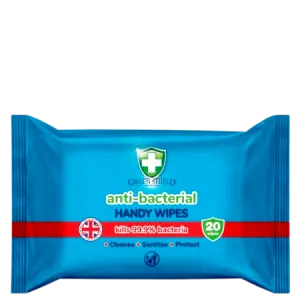 Green Shield Antibacterial Cleaning wipes - 20 PCS (Date Item)