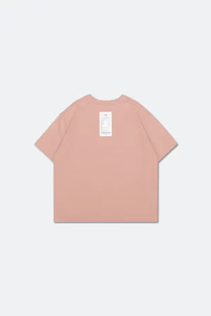GROCERY KIDS MINI INVOICE TEE/ BABY PINK