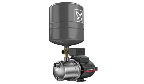 Grundfos JP 5-48 PT-V Jet Pressure Pump with Pressure Switch & 20L Tank 1.01KW 240V (Part No. 99463897)
