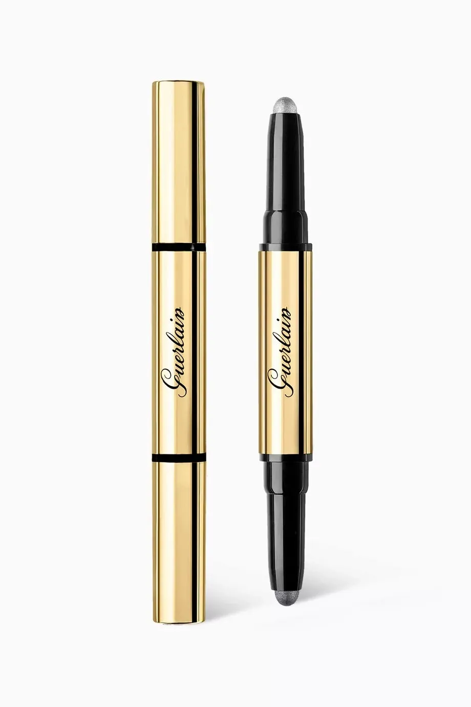 Guerlain Aubergine Mad Eyes Contrast Shadow Duo Stick (Icy Grey/ Dazzling Silver )