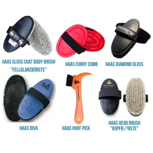 HAAS Stable Grooming Brush Set