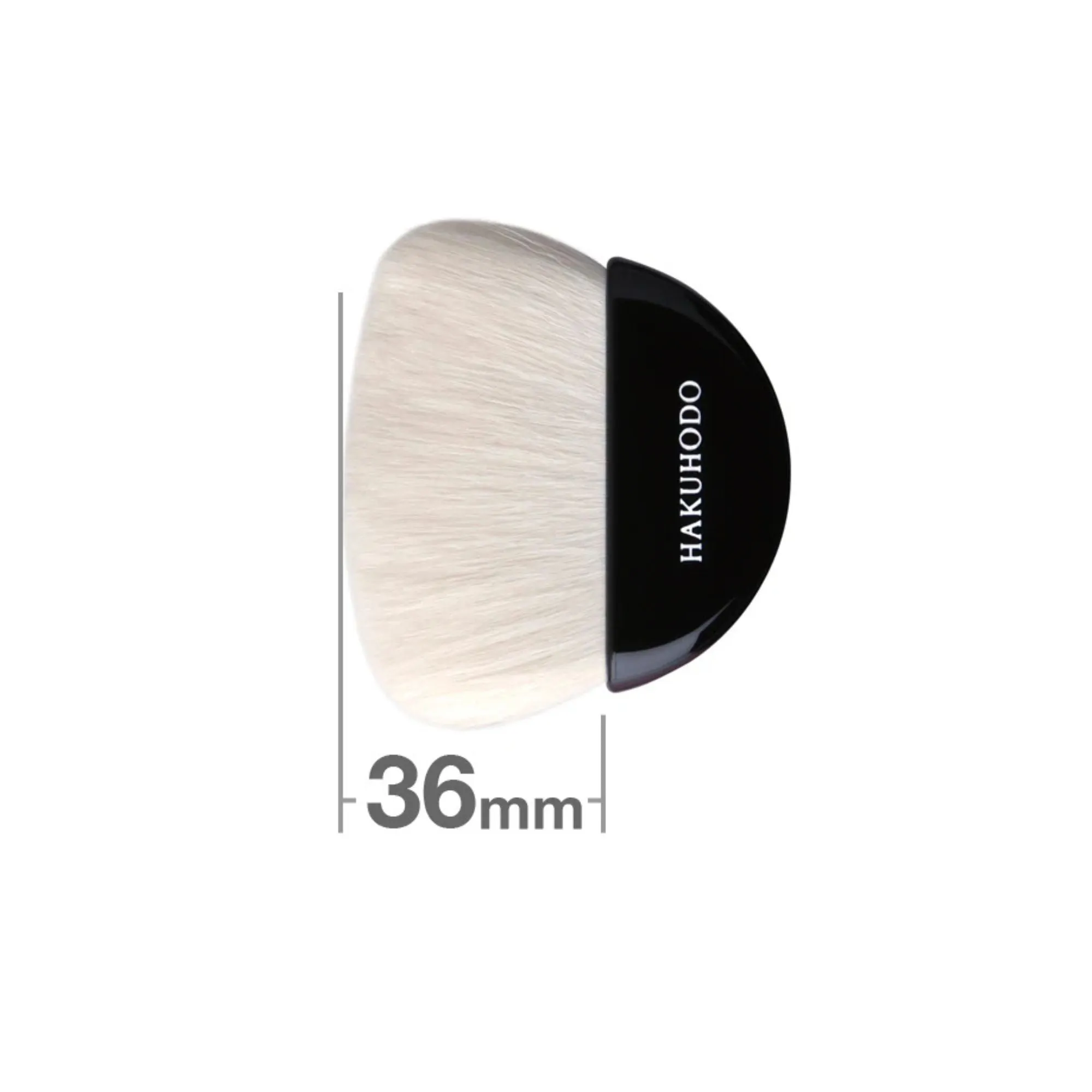 Hakuhodo Fan Brush GS (White Mixed Bristles)