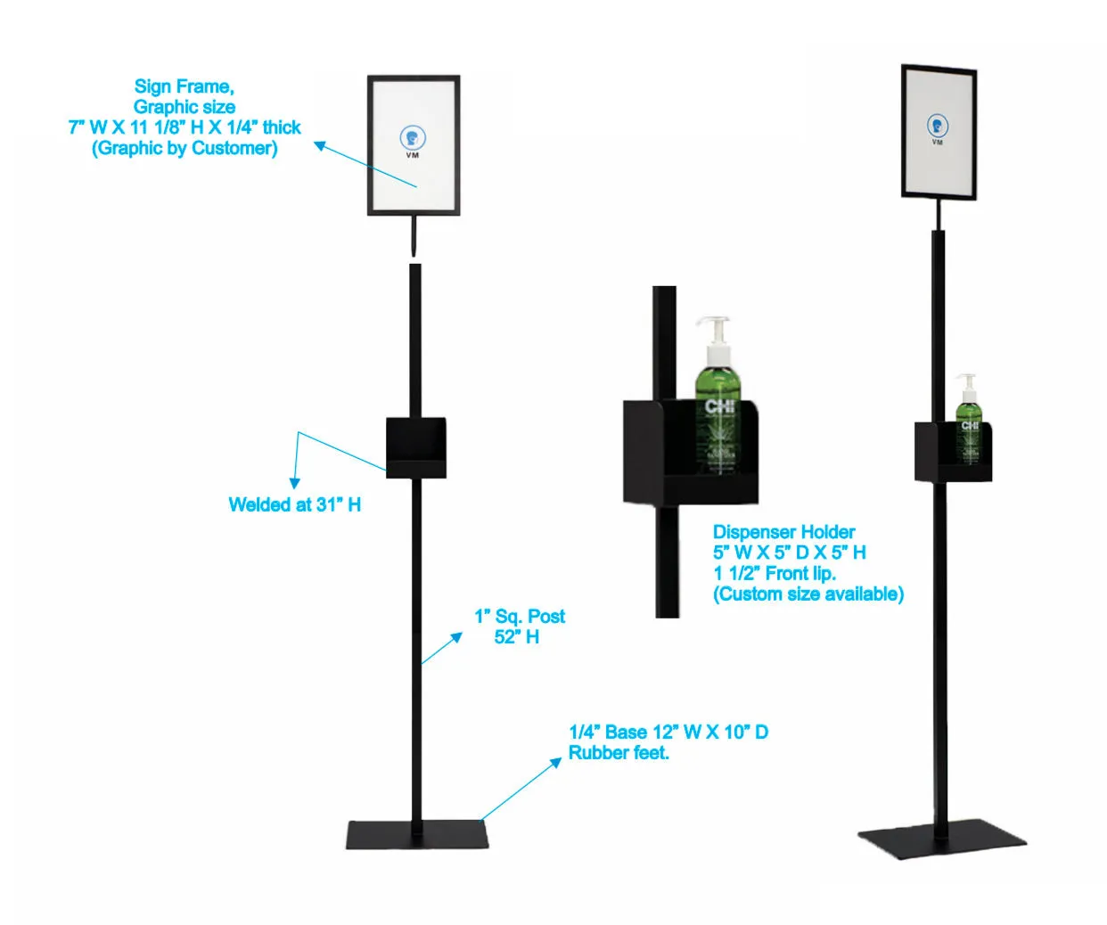 Hand Sanitizer Stand