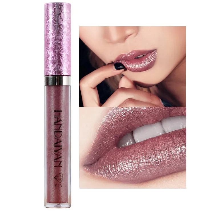 HANDAIYAN Waterproof Metallic Liquid Lipstick