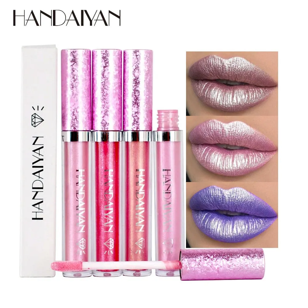 HANDAIYAN Waterproof Metallic Liquid Lipstick