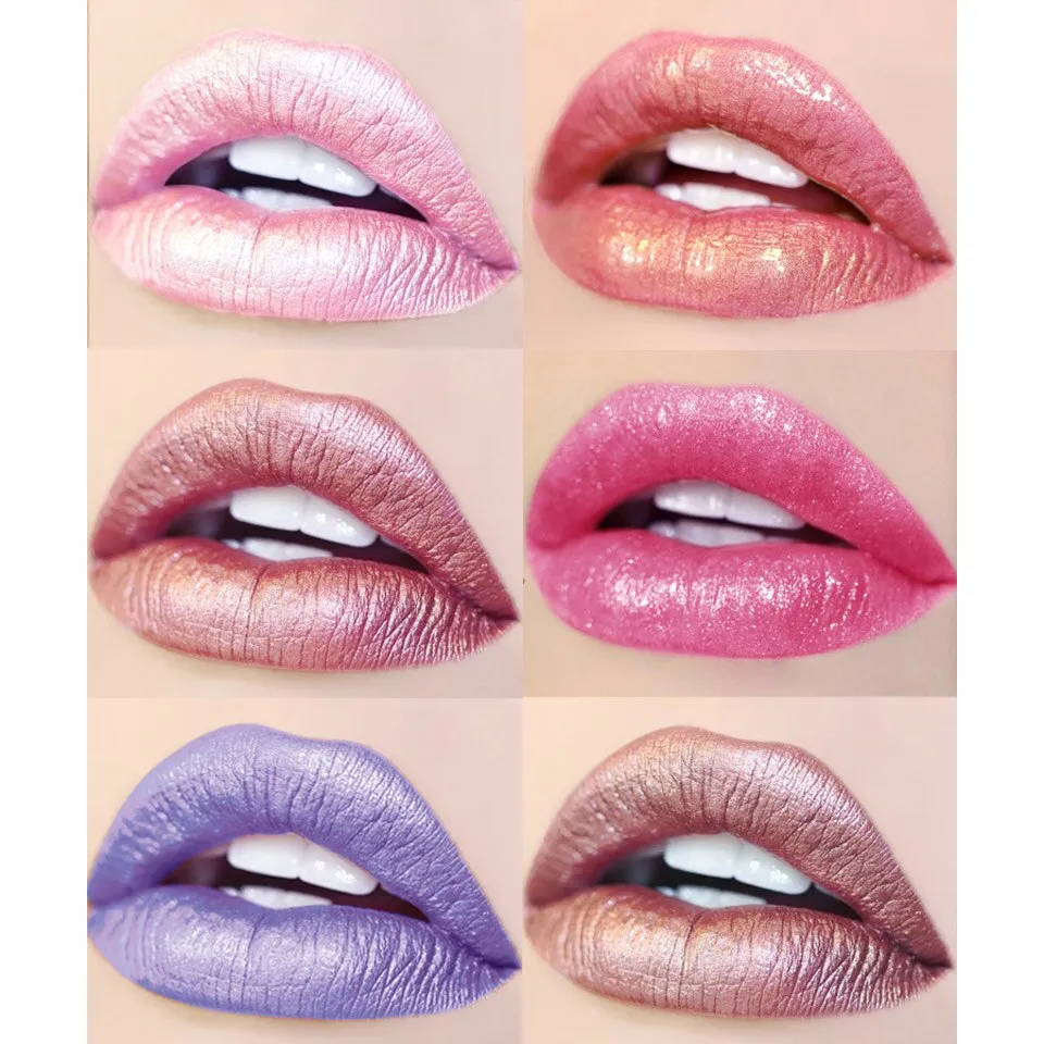 HANDAIYAN Waterproof Metallic Liquid Lipstick