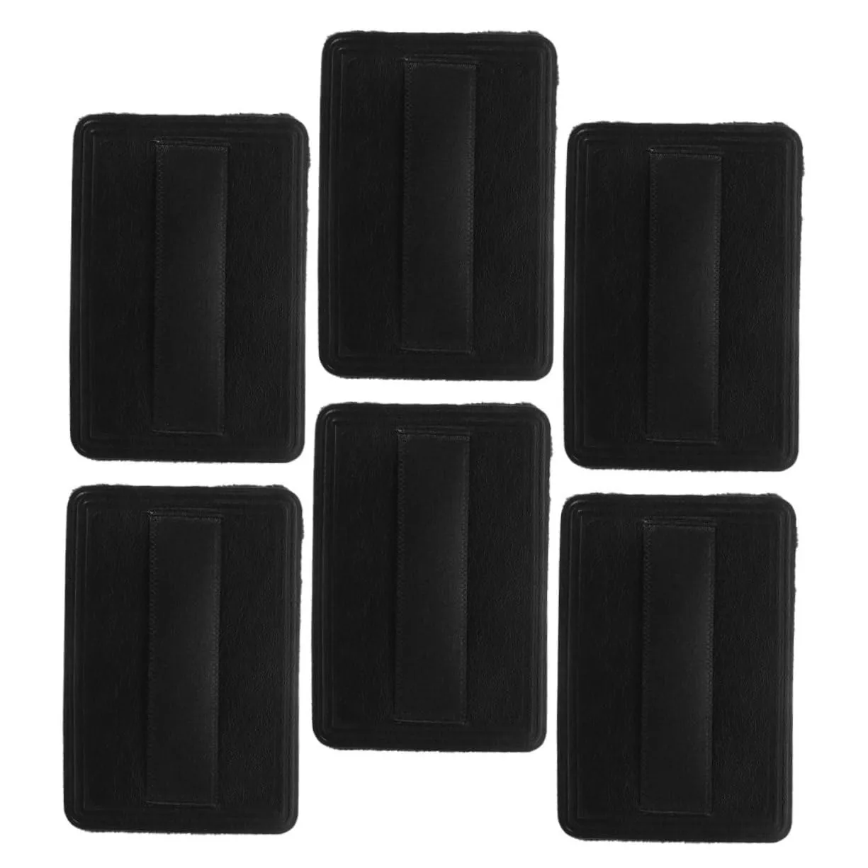 Happyyami 6pcs Powder Puff for Loose Powder Ultra-thin Pu Applicator for Women Soft Makeup Pads for Even Application for Face Cosmetics and Beauty Tools