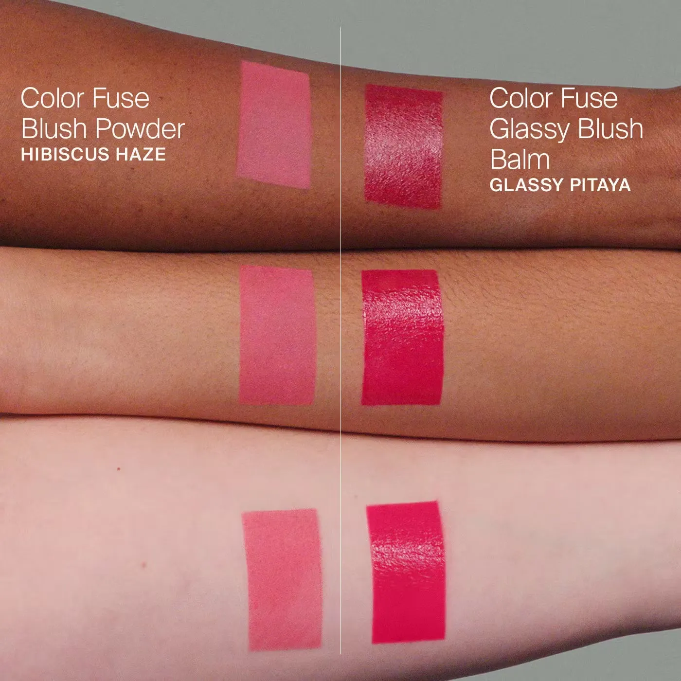 Haus Labs - Color Fuse Innovation Glassy Balm   Powder Blush Duo