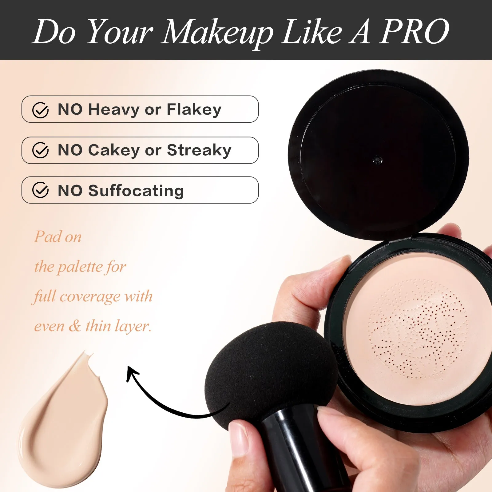 HDNFFRMW Mushroom Head Air Cushion CC Cream