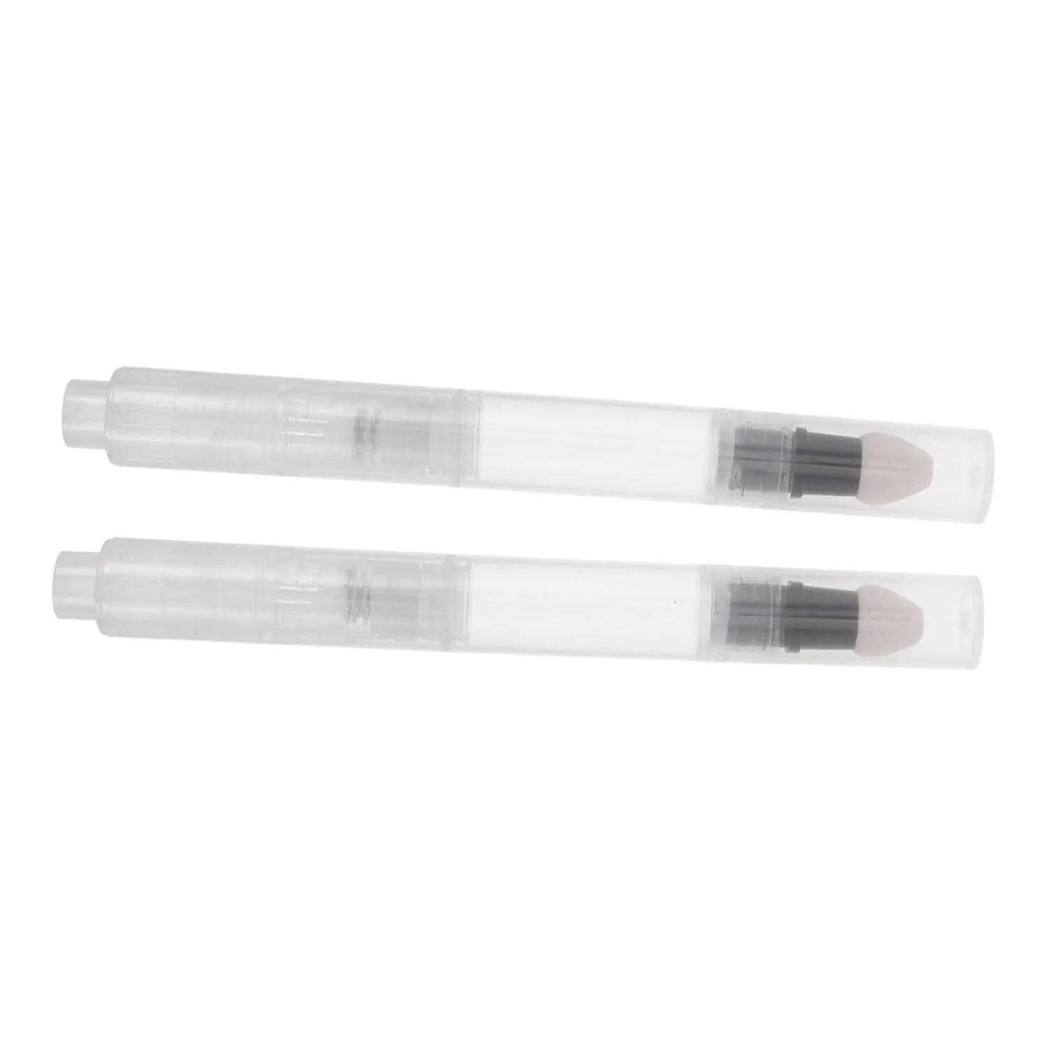 Hemoton 2pcs Refillable Powder Applicator Pens for Makeup Travel-friendly Design for Loose Powder Foundation Concealer Blush Sponge Tip Dispenser for Women
