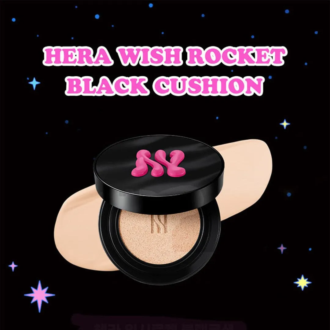 HERA Wish Rocket Collection Black Cushion 15g refill 15g