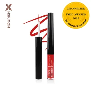 Herb-Enriched Waterproof Eyeliner Organic with Jojoba Oil & Vitamin E - Cherry Bomb