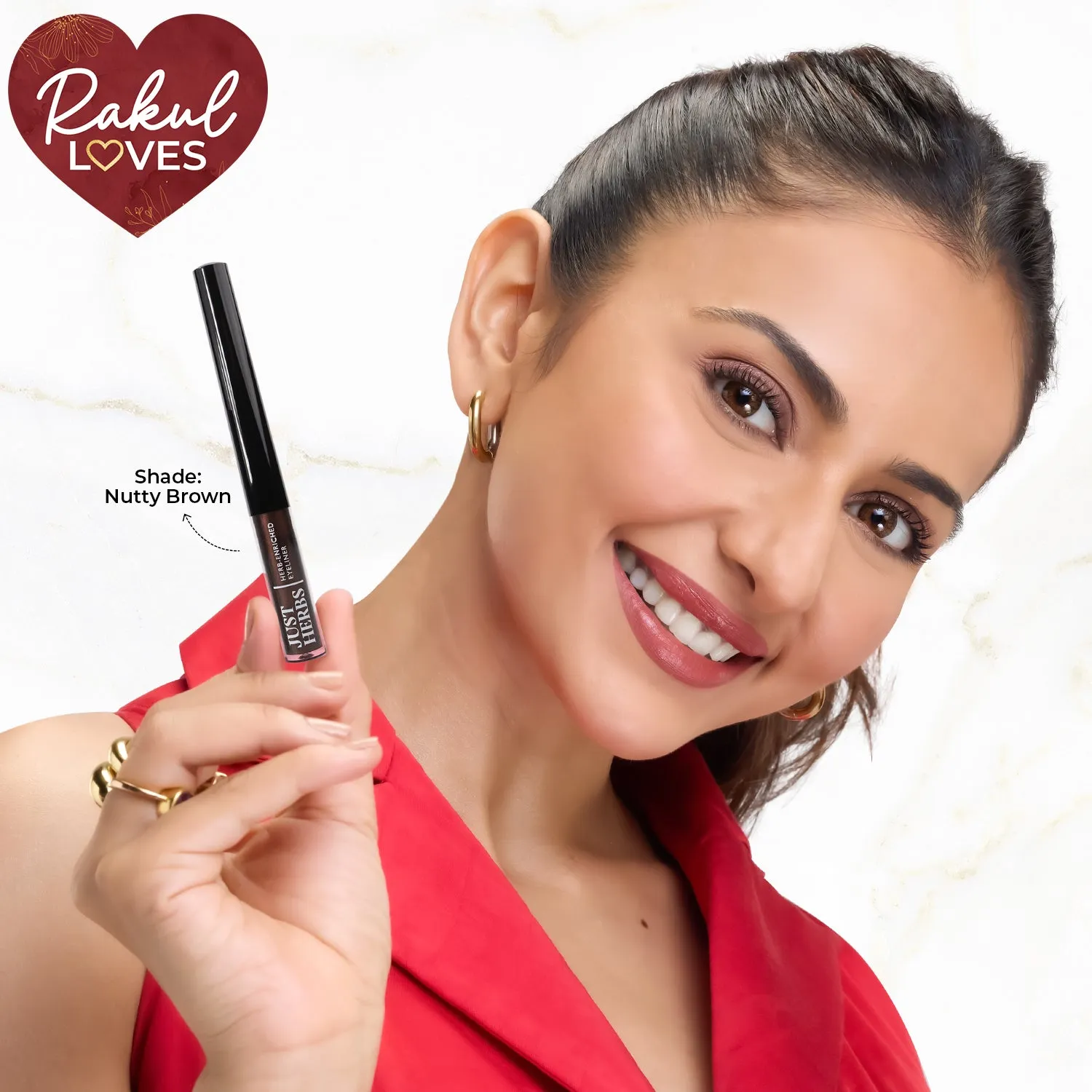 Herb-Enriched Waterproof Eyeliner Organic with Jojoba Oil & Vitamin E - Smoky Charcoal