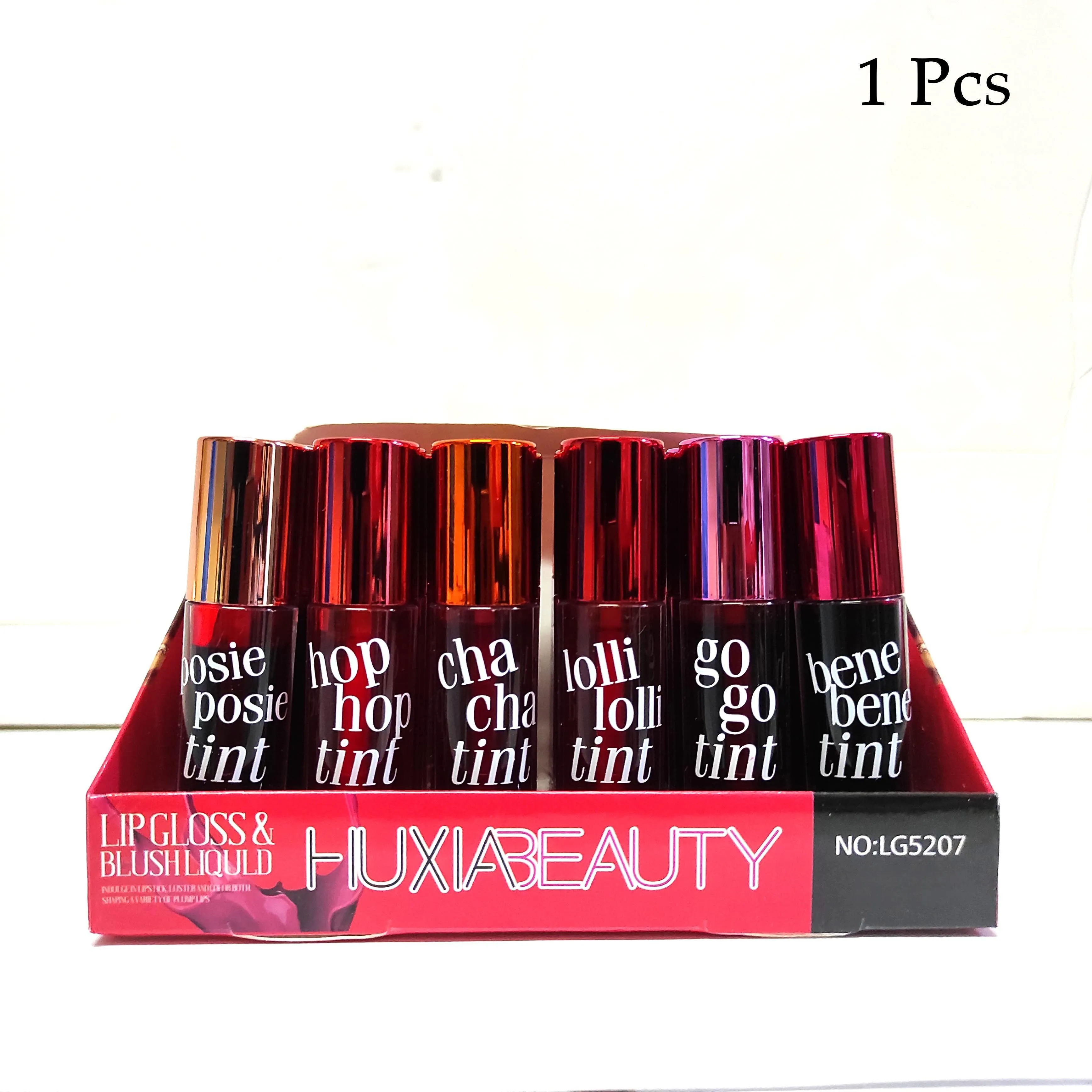 Huxia Beauty Lip Gloss & Blush Liquid - 1 Pcs