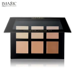 IMAGIC 6 Colors Concealer Cream Contour Palette Kit Pro Makeup Palatte Concealer Face Primer Net 30g All Skin 1pcs free shipping