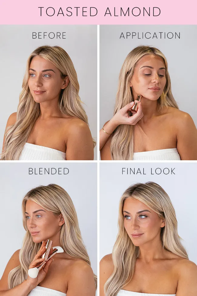 In Full Bloom Bronzer & Contour Stick - Toasted Almond FINAL SALE